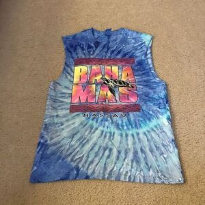 NWOT‎ 'BAHAMAS' Women's Multcolor Tank Top